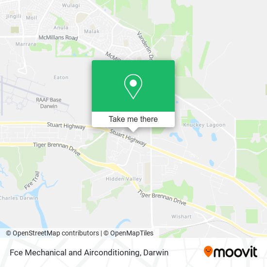 Fce Mechanical and Airconditioning map