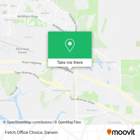 Mapa Fetch Office Choice