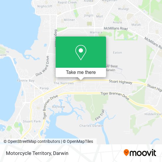 Motorcycle Territory map