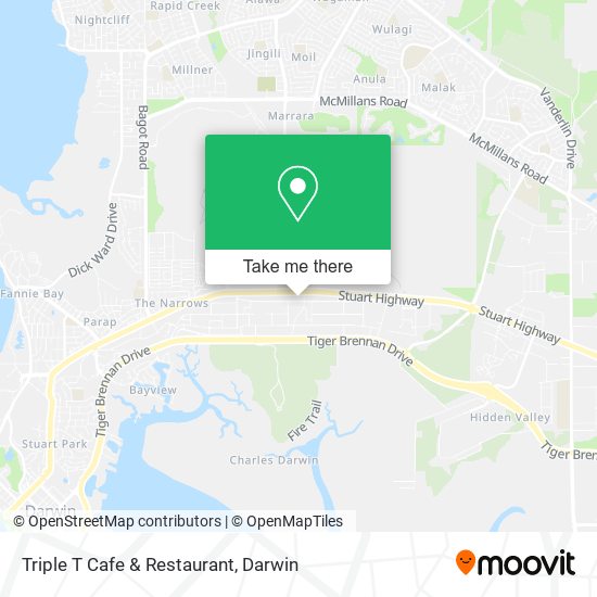 Triple T Cafe & Restaurant map