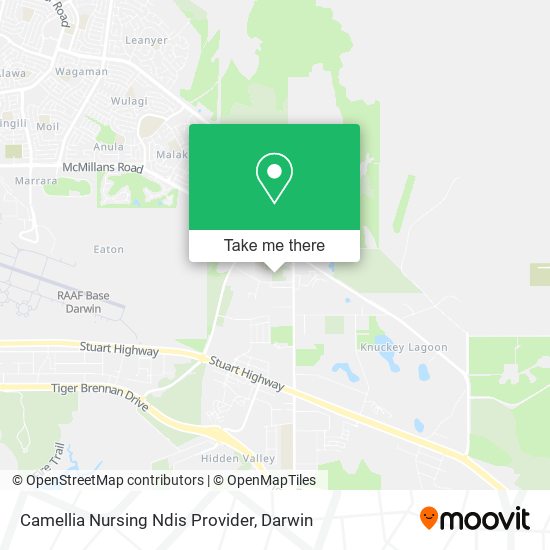 Mapa Camellia Nursing Ndis Provider