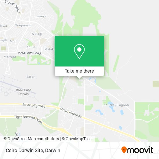 Csiro Darwin Site map