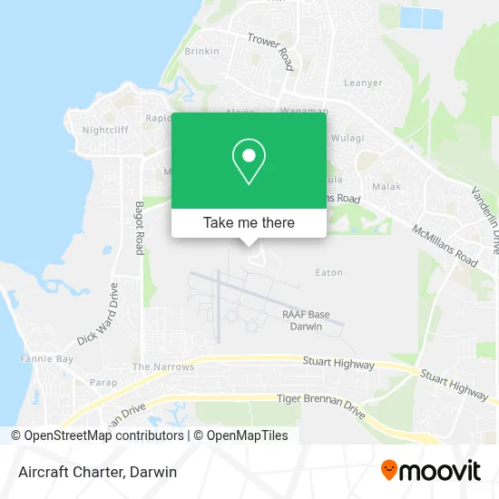 Mapa Aircraft Charter