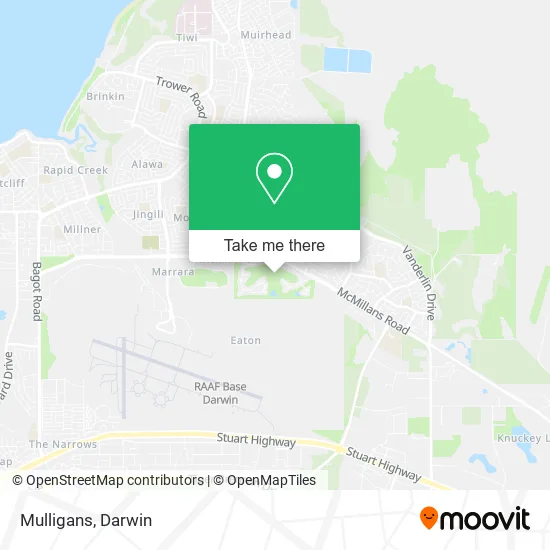 Mulligans map