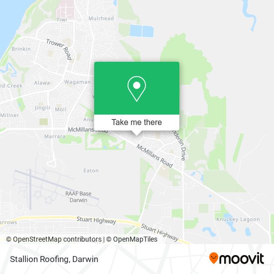 Stallion Roofing map