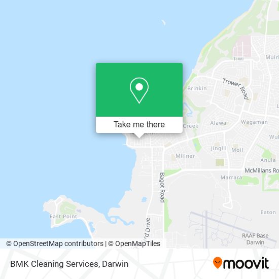 BMK Cleaning Services map