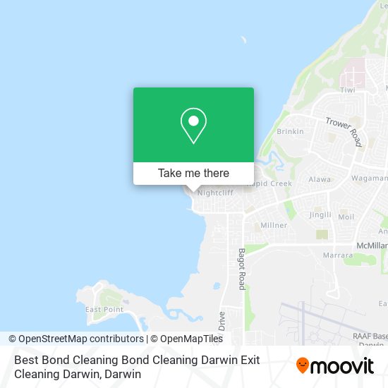 Best Bond Cleaning Bond Cleaning Darwin Exit Cleaning Darwin map