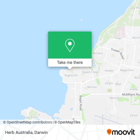 Herb Australia map
