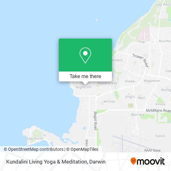 Mapa Kundalini Living Yoga & Meditation