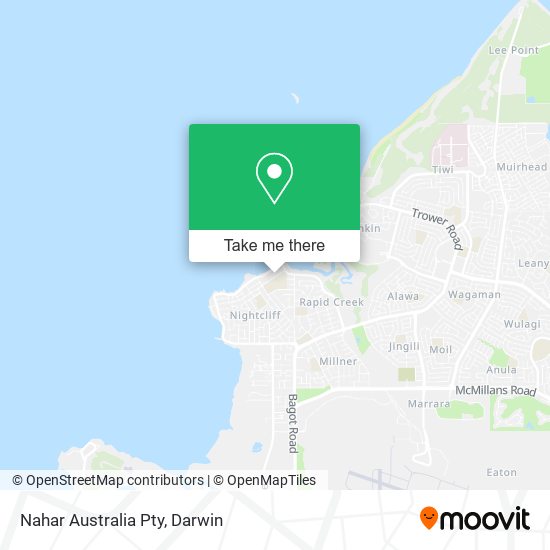 Nahar Australia Pty map