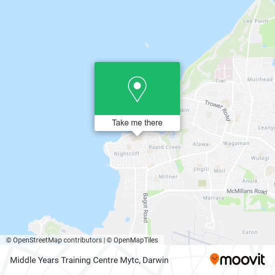 Middle Years Training Centre Mytc map