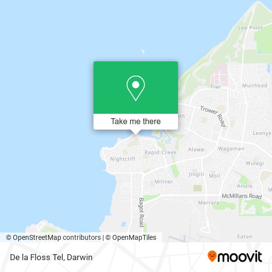 De la Floss Tel map