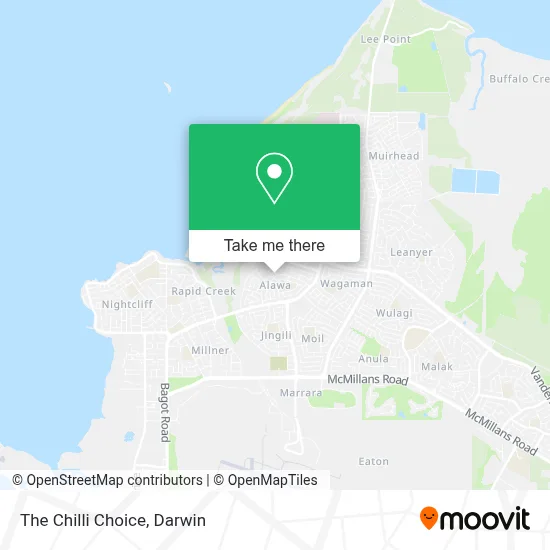 Mapa The Chilli Choice