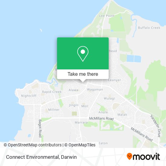 Connect Environmental map