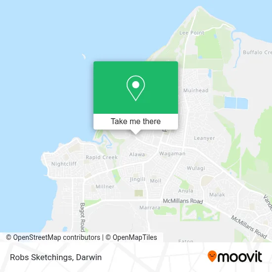 Mapa Robs Sketchings