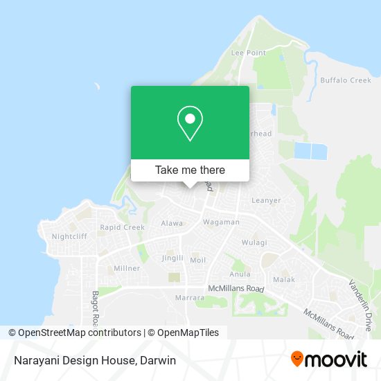 Narayani Design House map