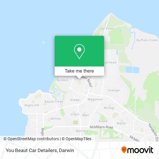 You Beaut Car Detailers map