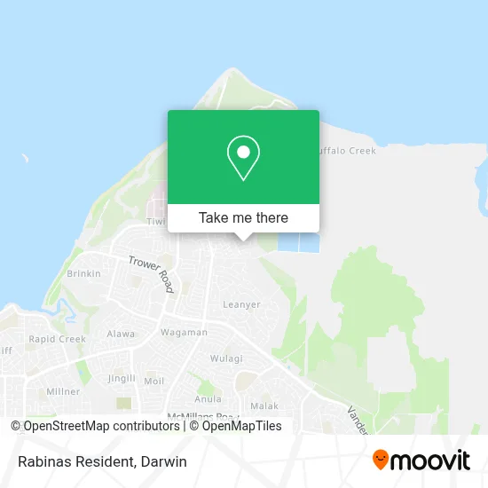 Mapa Rabinas Resident