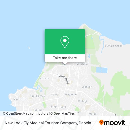 New Look Fly Medical Tourism Company map