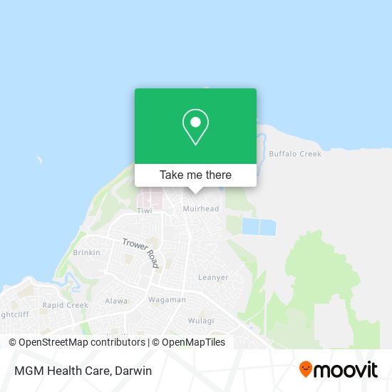 MGM Health Care map