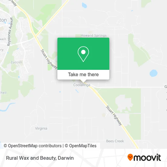 Mapa Rural Wax and Beauty