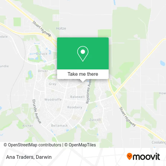 Mapa Ana Traders
