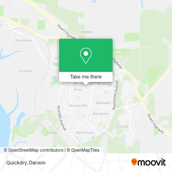 Mapa Quickdry