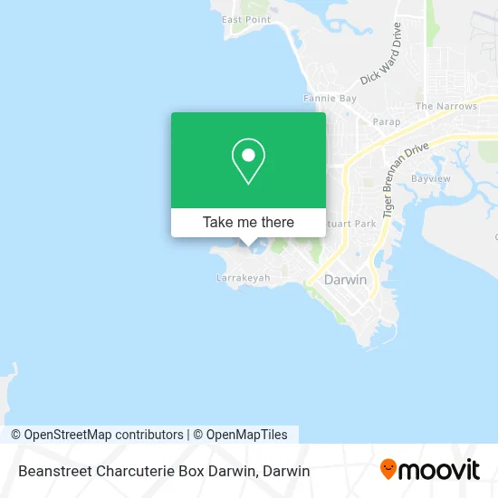 Mapa Beanstreet Charcuterie Box Darwin