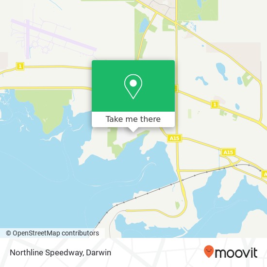 Northline Speedway map