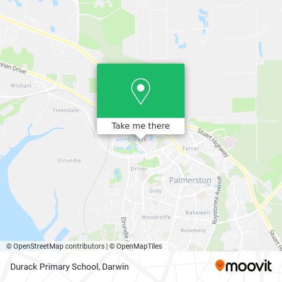 Durack Primary School map