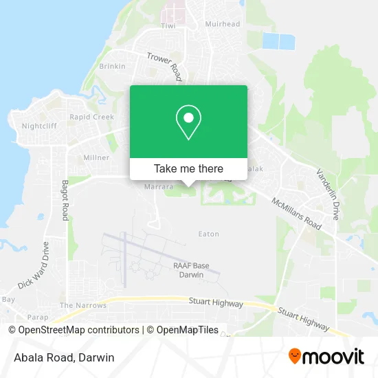 Abala Road map