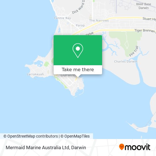 Mermaid Marine Australia Ltd map