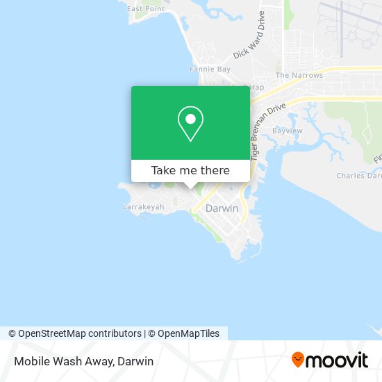 Mapa Mobile Wash Away