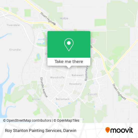 Roy Stanton Painting Services map