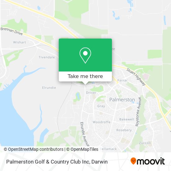 Palmerston Golf & Country Club Inc map