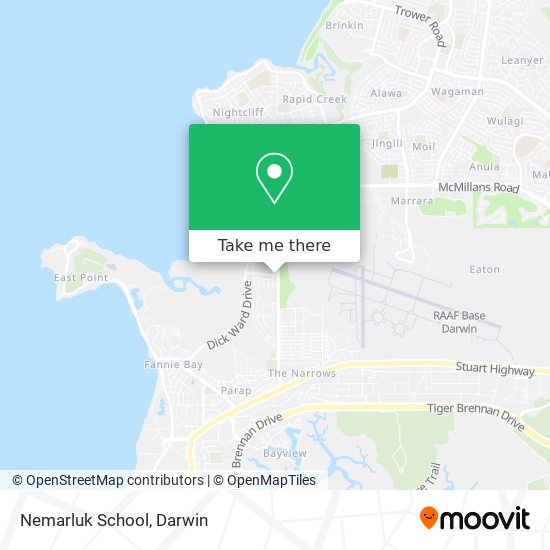 Nemarluk School map