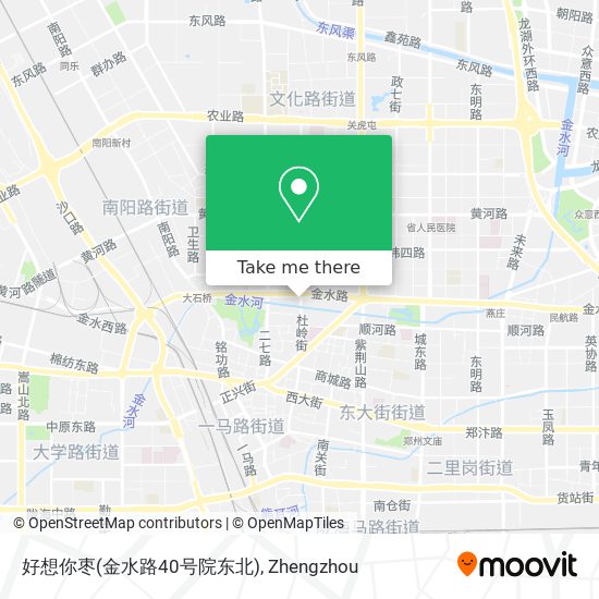 好想你枣(金水路40号院东北) map