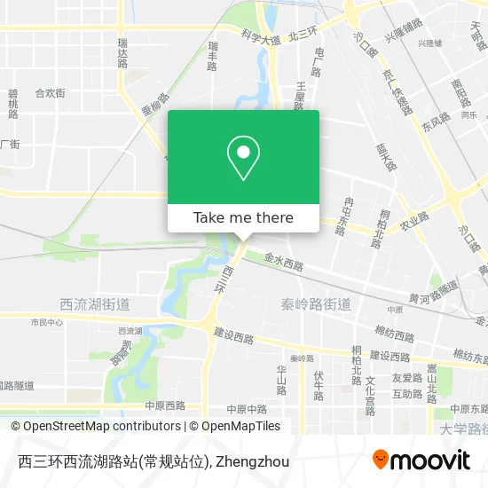 西三环西流湖路站(常规站位) map