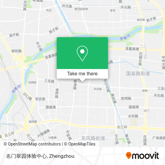 名门翠园体验中心 map