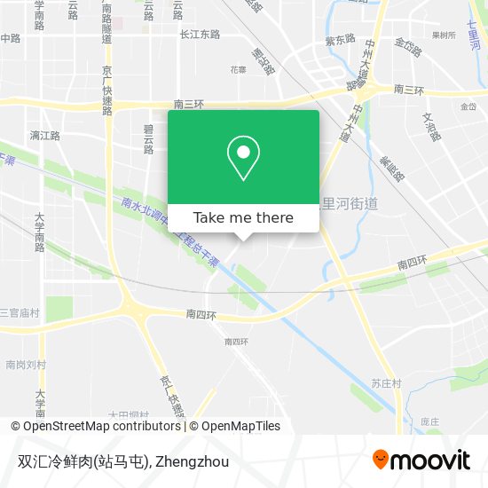 双汇冷鲜肉(站马屯) map
