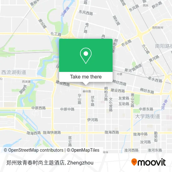 郑州致青春时尚主题酒店 map