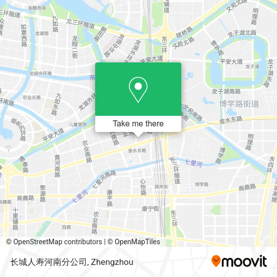 长城人寿河南分公司 map