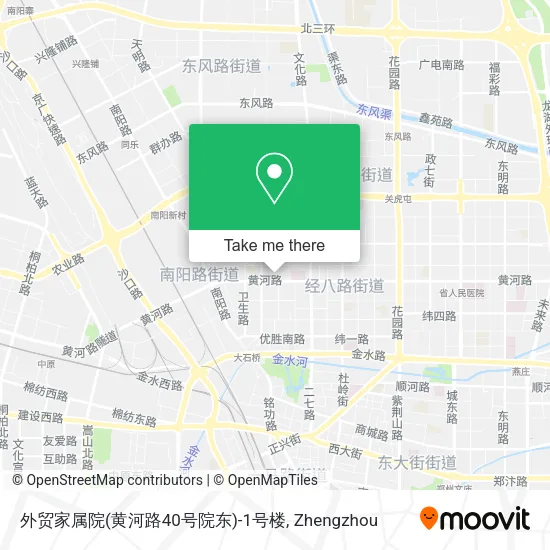 外贸家属院(黄河路40号院东)-1号楼 map