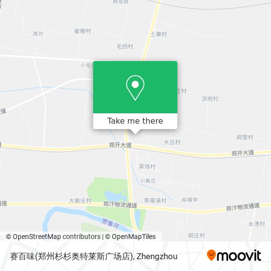 赛百味(郑州杉杉奥特莱斯广场店) map