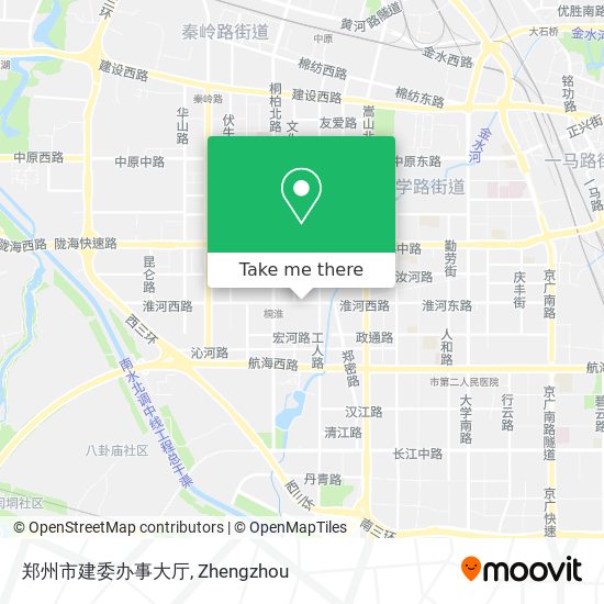 郑州市建委办事大厅 map