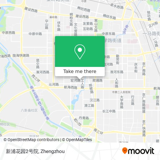 新浦花园2号院 map