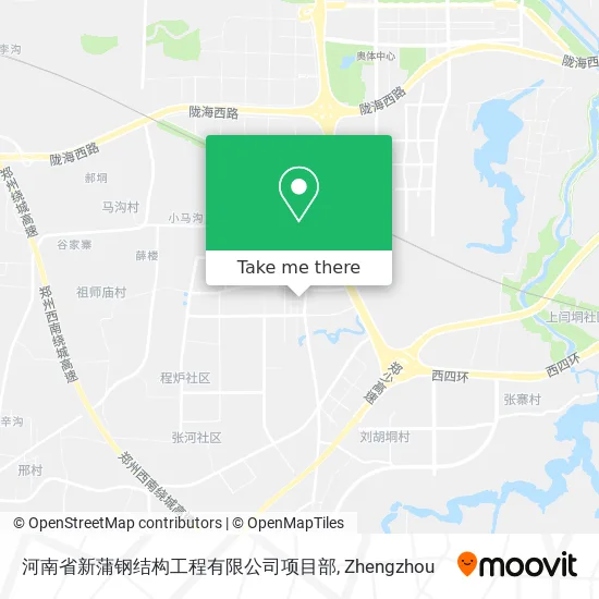 河南省新蒲钢结构工程有限公司项目部 map