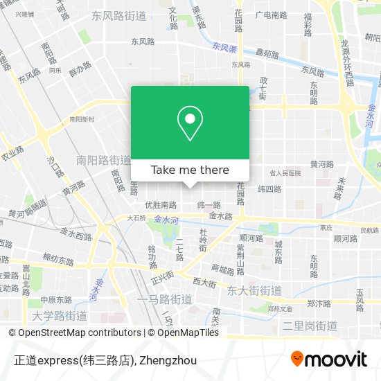 正道express(纬三路店) map