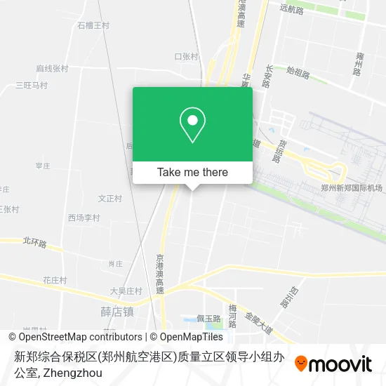 新郑综合保税区(郑州航空港区)质量立区领导小组办公室 map