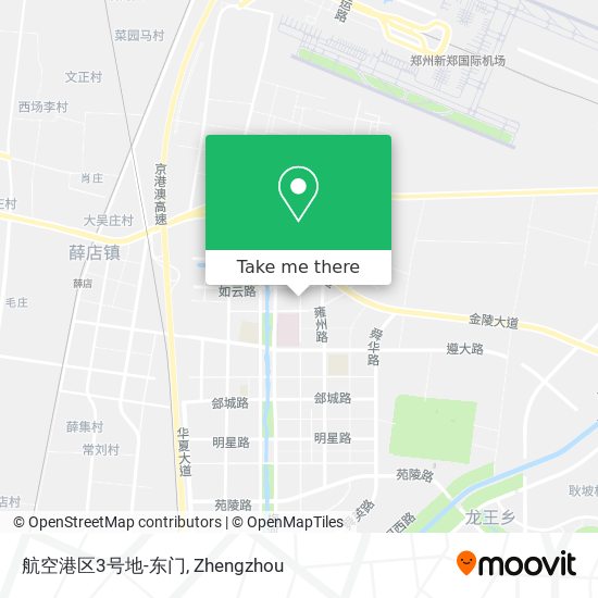 航空港区3号地-东门 map